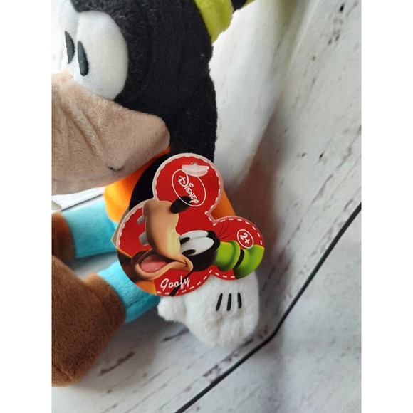 Disney’s Goofy Stuffed Plush Bean Bag Toy Read - Picture 4 of 7